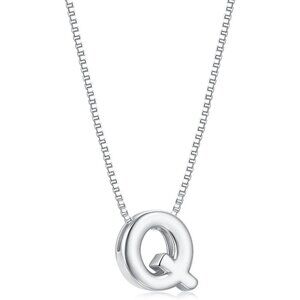 Hypoallergenic Initial Necklace with Cubic Zirconia - Gift-Ready for Loved Ones